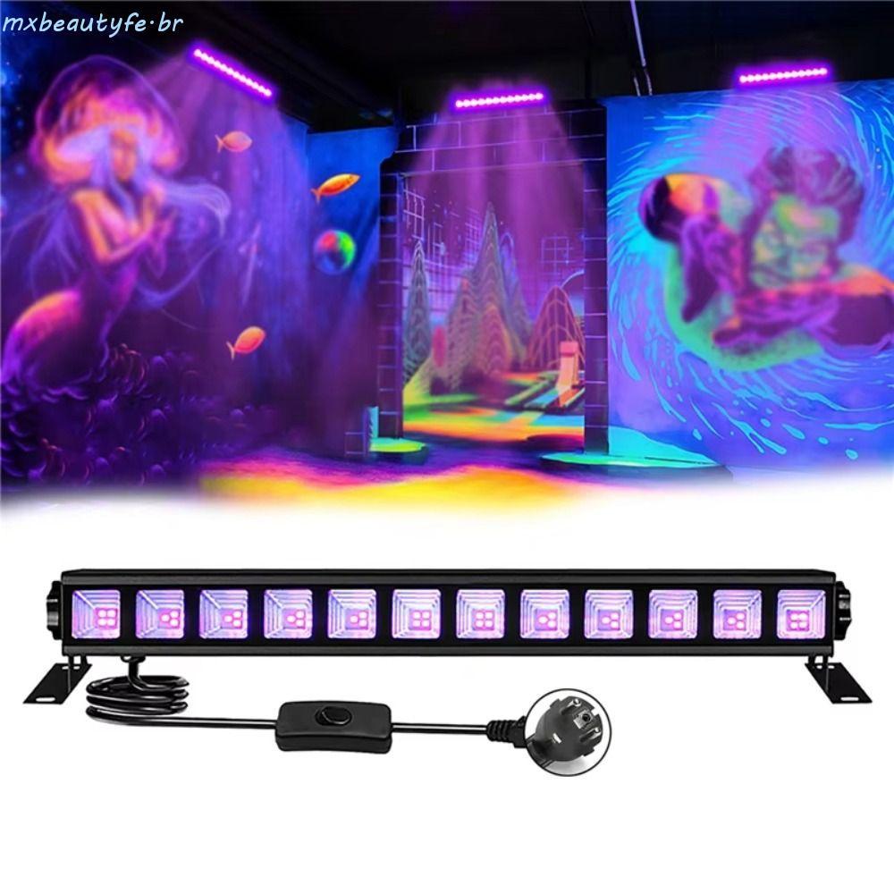 MXBEAUTYFE UV Disco DJ Light , Concert 36W Power LED Wall Washer 40LED Strips Purple Line
