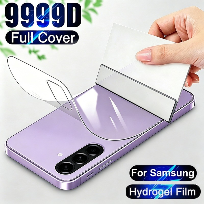Película Traseira Gel Flexível Para Samsung Galaxy A16 A26 A36 A56 A17 A27 A37 A57 A06 A07 5G