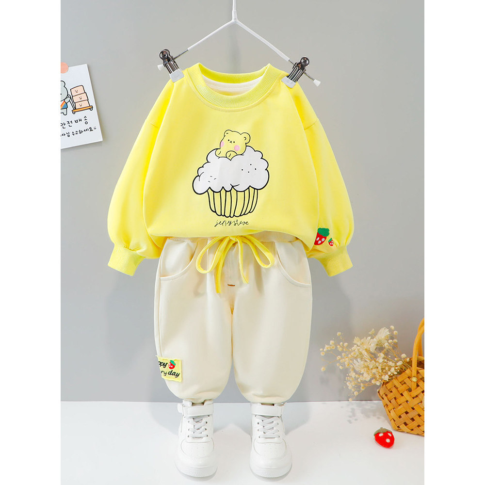 Feminino bebê outono roupas moda crianças roupas do bebê outono na moda crianças roupas crianças um ano de idade meninas