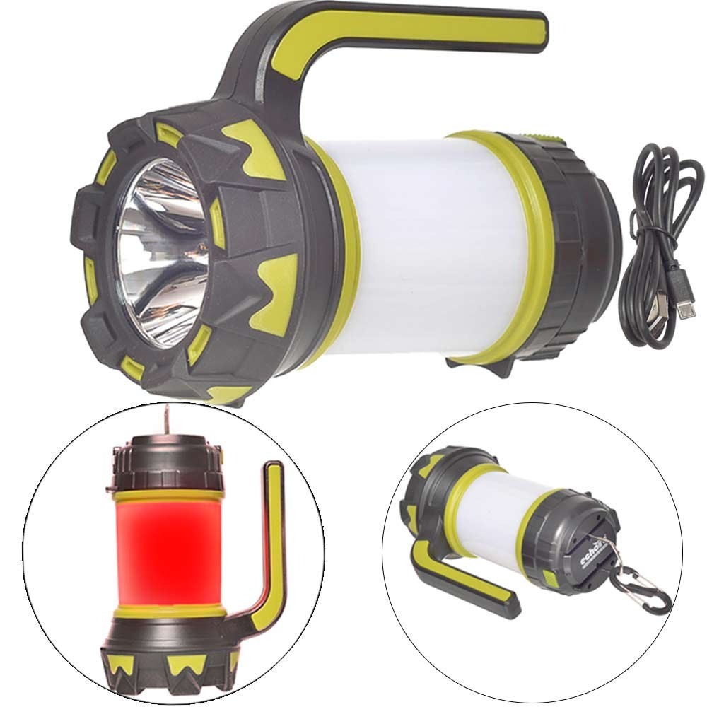 Lanterna holofote Led recarregável T6 Explorer Echolife