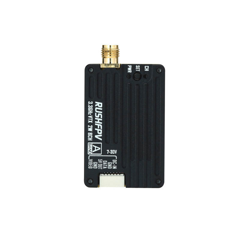 Módulo De Transmissão De Vídeo VTX 3.3G 2W Unidade Transmissora De Sinal Sem Fio Para RC FPV Drone Sistema De Imagem Aér
