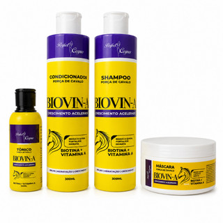 Kit Biovin-A Força de Cavalo Completo – Shampoo Condicionador Máscara Tônico Perfect Corpus