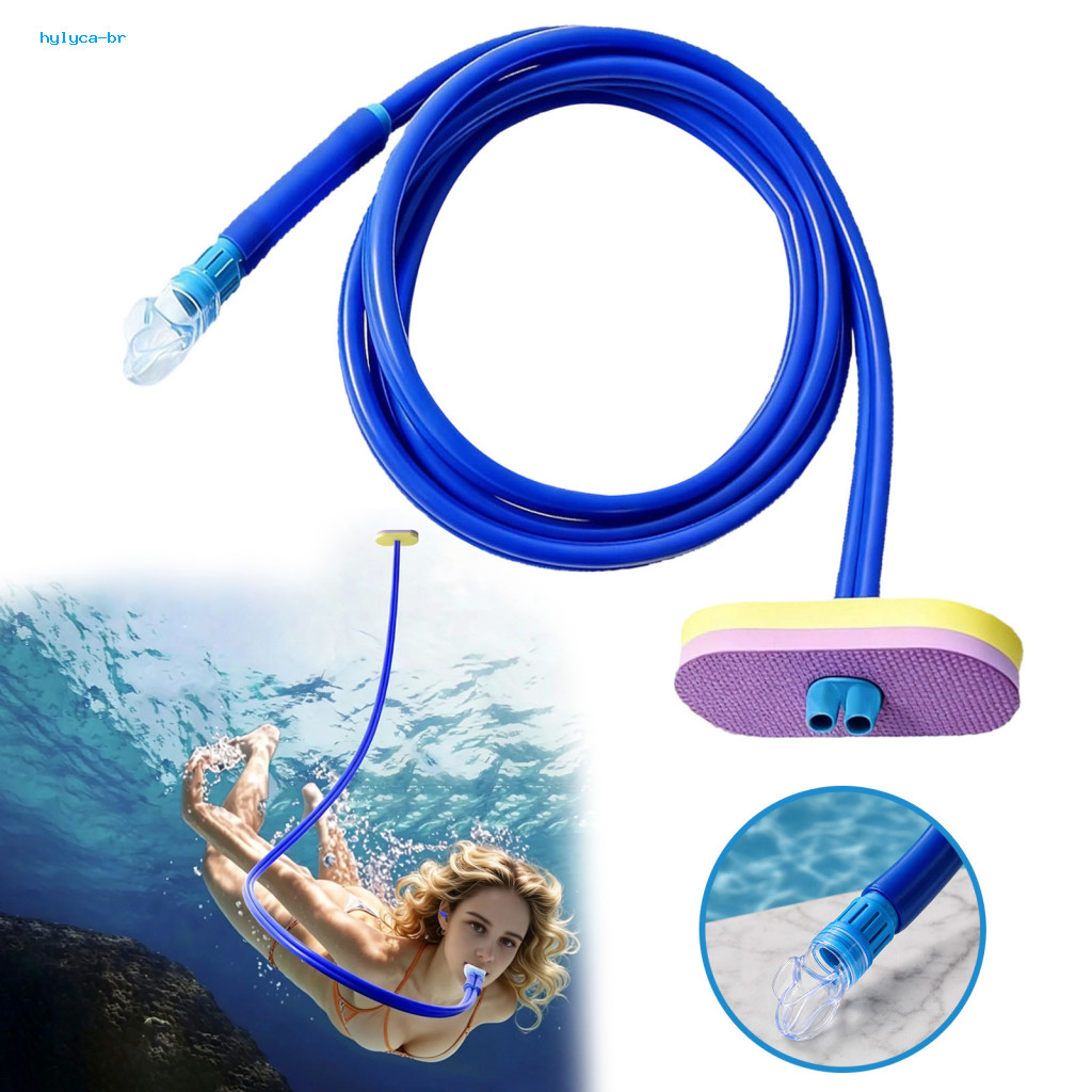 Diving Tube Device Full Face Dry Respirator for Men Women with Single/double Tubes Snorkeling Gear Breathable Comfortabl