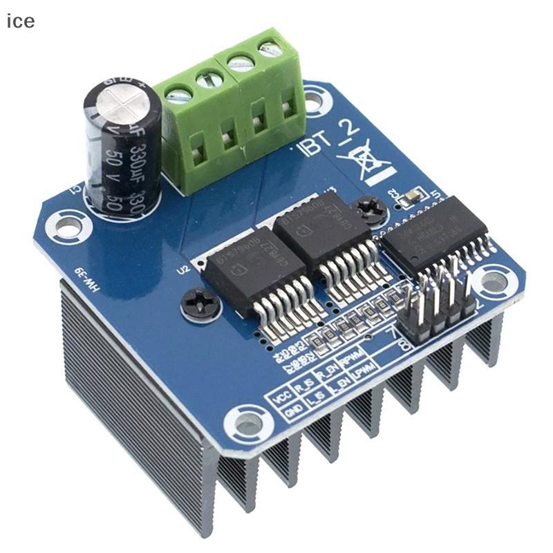 Du BTS7960 43A Módulo De Driver De Alta Potência Com Ponte H Dupla DIY Diagnóstico De Corrente De Carro Inteligente Para