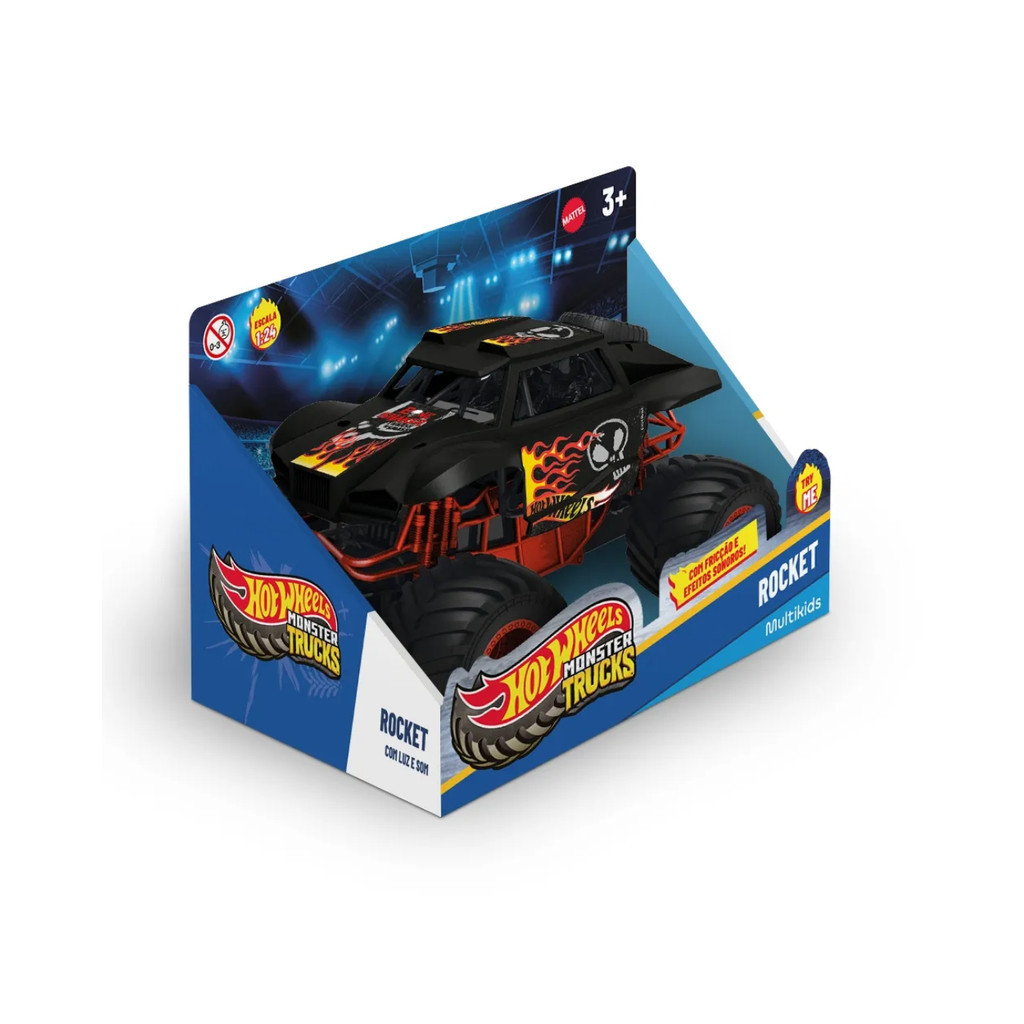Caminhão Monstro Hot Wheels Monster Truck Rocket