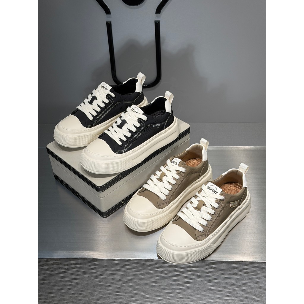 Tênis masculino respirável sapatos de lona masculino rendas baixo-topo sapatos casuais versão coreana na moda sapatos ma