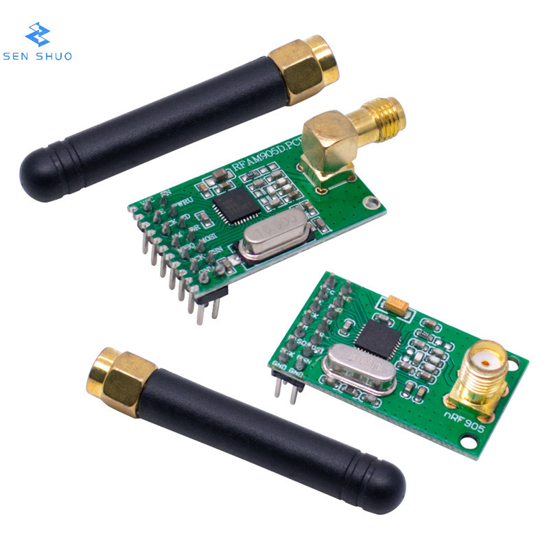 Módulo NRF905 Módulo de transmissão sem fio NF905SE com antena PTR8000
