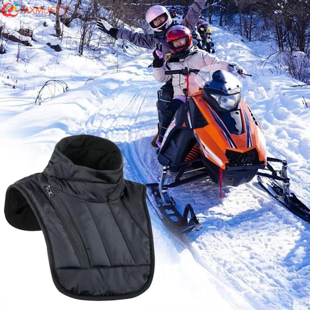 MXMUSTYZA Colete De Ombro No Peito , Aquecedor De Pescoço Para Motocicleta De Inverno Curto/Longo Espesso , Protetor De