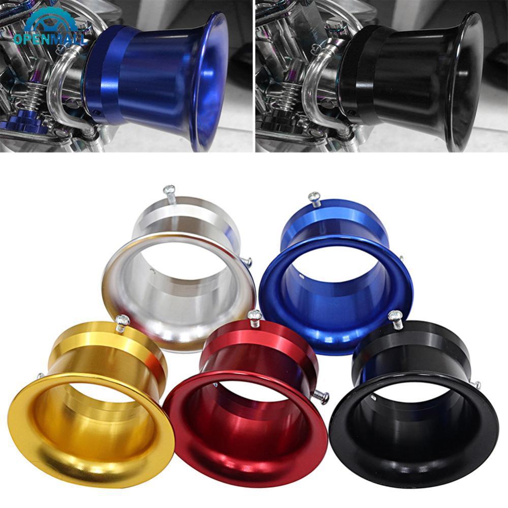 OPENMALL Universal Motocicleta CNC Carburador Filtro De Ar Vento Copo Chifre 50mm Para KOSO MIKUNI OKO PE PWK 21 24 26 2