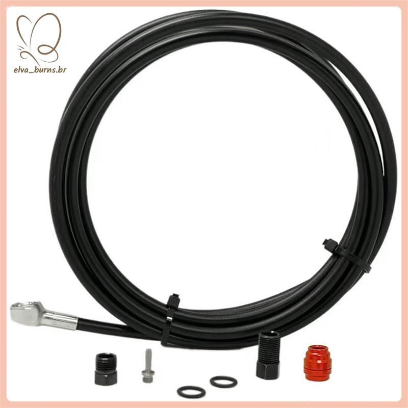 [elva_burns.br] Kit De Mangueira Hidráulica De Freio A Disco De Bicicleta De 2 Metros Para Peças RED22 FORCE11 FORCE22 R