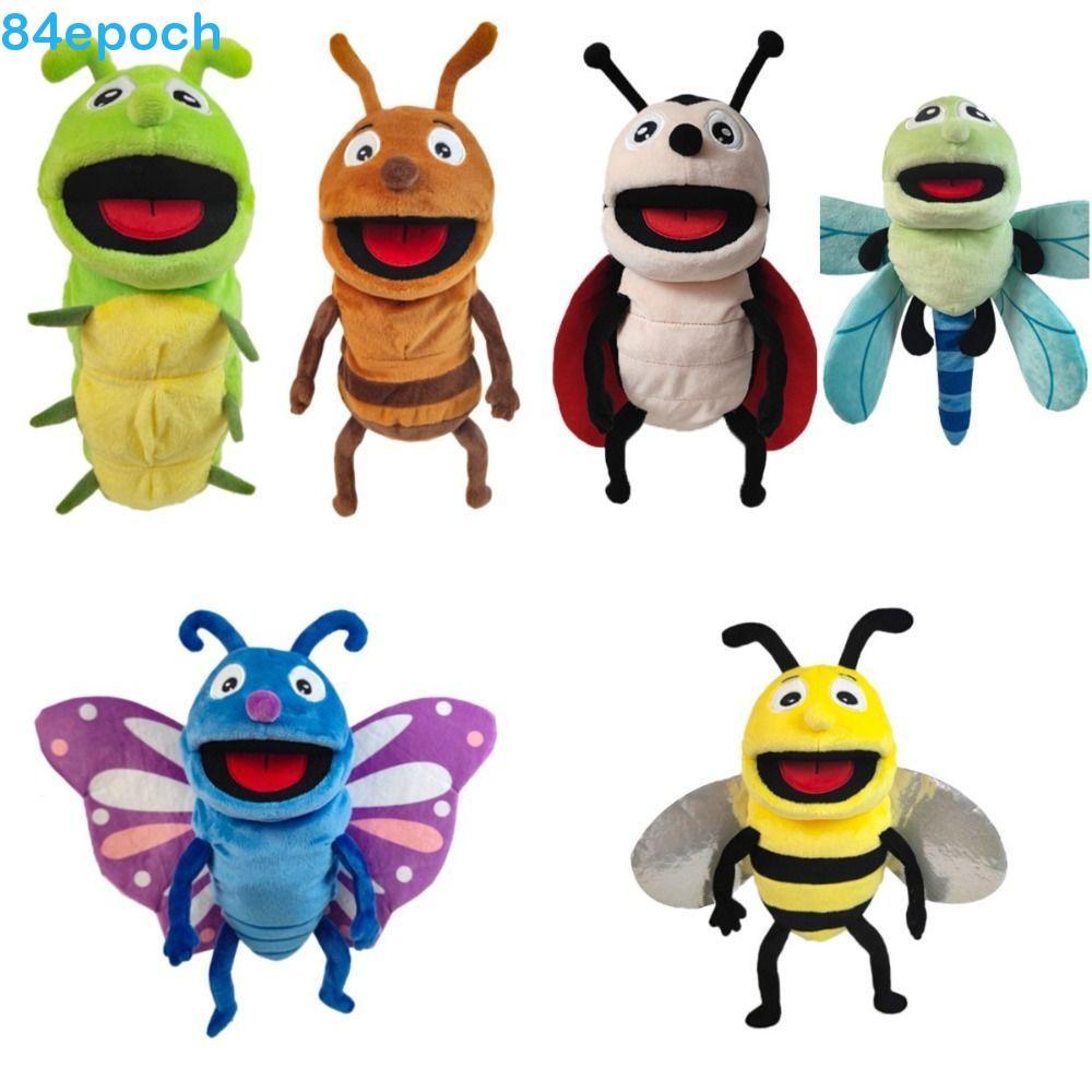 BREPOCH Fantoche De Mão De Inseto Animal , Abelhas De Pelúcia , Brinquedos Sensoriais , Libélulas , Alta Qualidade