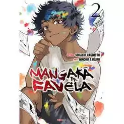 Livro Mangaká da Favela 02 - Capa Comum
