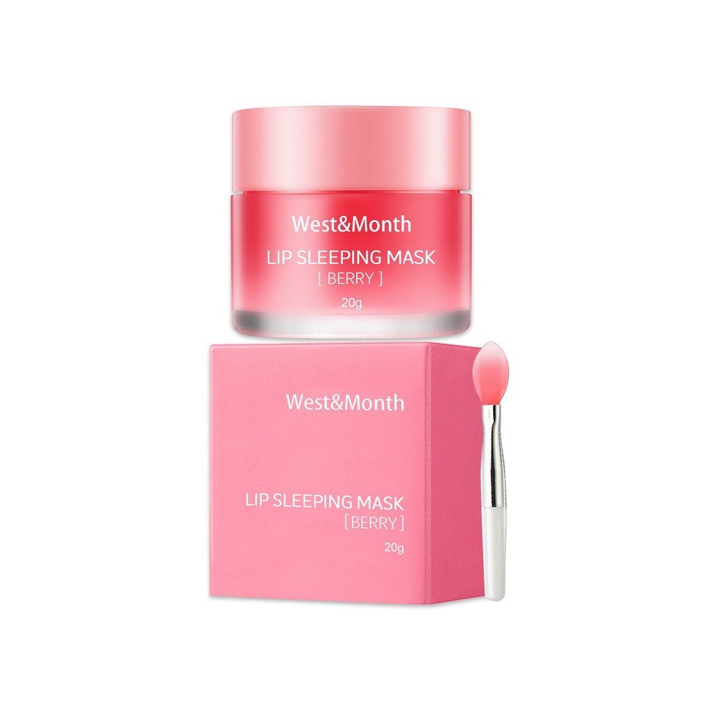 WEST MÊS Jelly Lip Mask Hidratante Soft Care Lip Skin Suave Calmante Condicionador Máscara Labial Refrescante