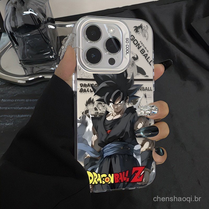 ✨Capa para iPhone Dragon Ball Anime Estilosa À Prova de Quedas iPhone 16 15 14 13 12