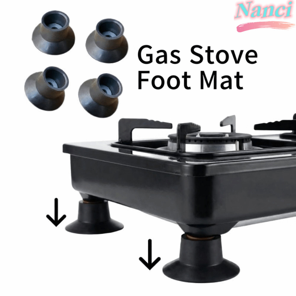 NANCI 4 Unidades De Tapete Para Pés De Fogão A Gás , Tampas Universais Pernas De Trampolim Com Ventosa , Capas Cama De S