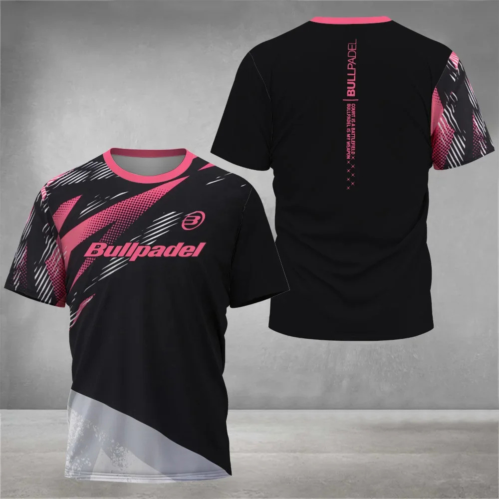Legal Padel Respirável Manga Curta Verão Secagem Rápida Rua Superior Tênis Ao Ar Livre T Camisa Nova Coleção De Fitness