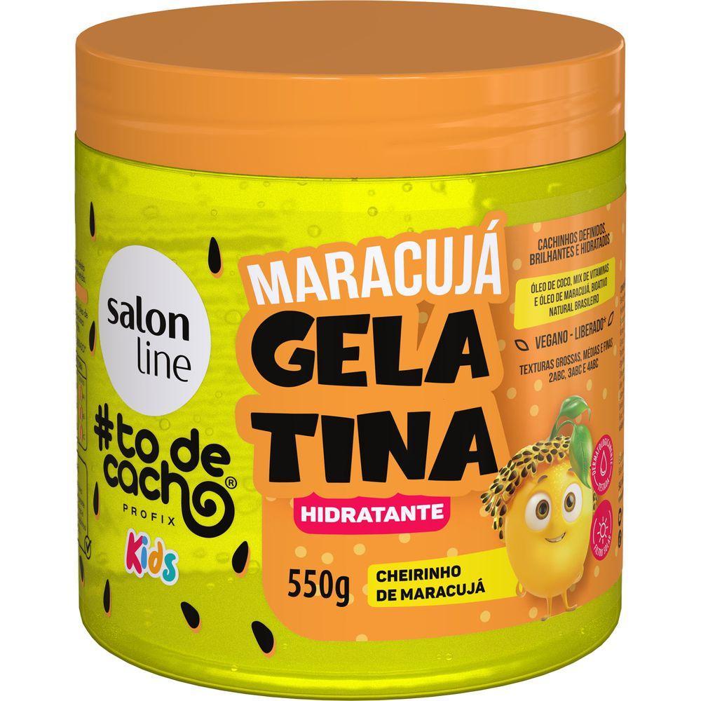 Gelatina Todecacho Kids 550g Maracuja Salon Line