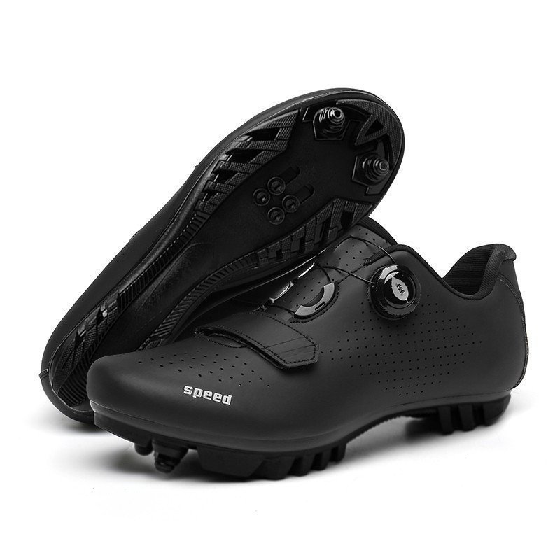 Sapato Esportivo Plano Masculino Para Ciclismo/MTB/Mountain Bike/Road/Route/Velocidade/Corrida/Bicicleta Spd MJZA