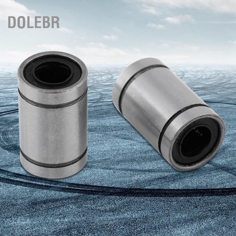 dolebr LM8UU Kit de peças CNC para impressora 3D silenciosa com bucha de rolamento de esferas de movimento linear de 8