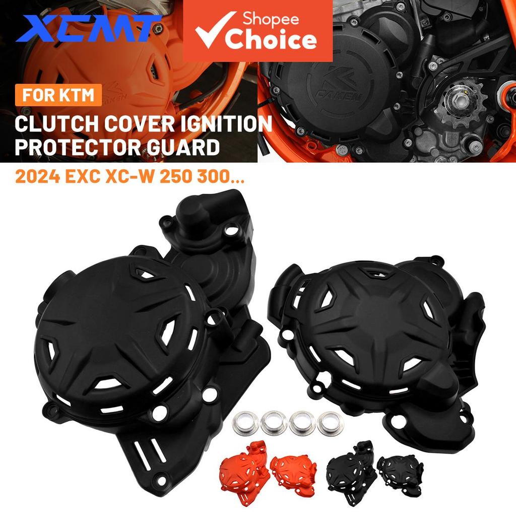 Capa De Embreagem Protetor De Ignição Caso Escudo De Proteção Para Husqvarna TX TE KTM SXF