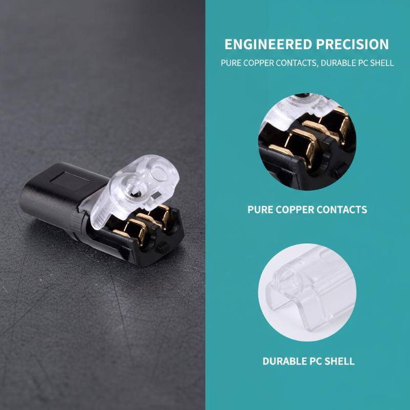 ADS 10 Pcs Plugue À Prova D'água Fio Conector 2 Pinos Way Cabo Plug Carro Elétrico Snap Conectores Tira Terminal Conexão