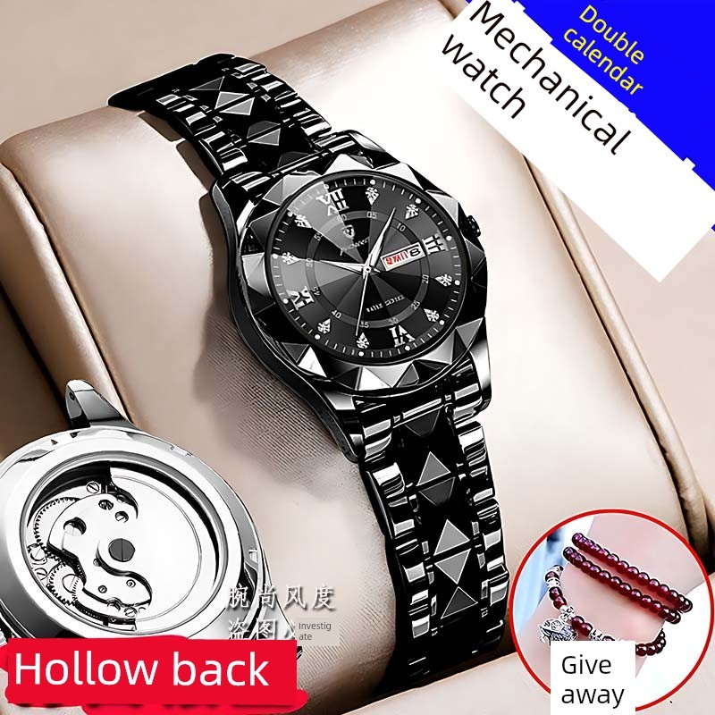 relogio feminino luxo relogio feminino pequeno Relógio feminino suíço totalmente automático oco puro relógio mecânico fe