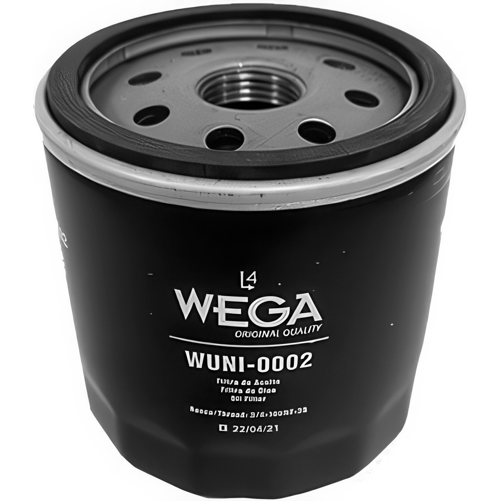 Filtro de Óleo Wega para Volkswagen CrossFox 1.6 8V 2005 até 2015 - Cod. WUNI0002