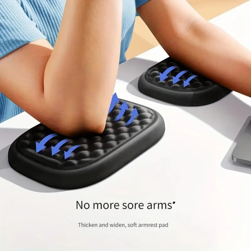 Cotoveleiras Para Descanso De Pulso De Mouse , Mesa , Almofada Jogos De Computador , Laptop , Escritório , PC , Teclado