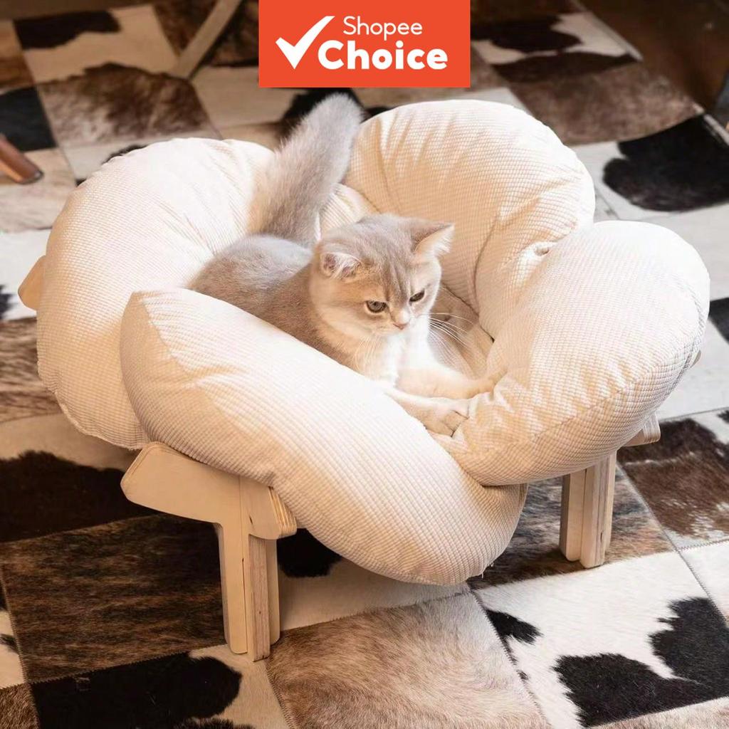 Tenda Para Animais De Estimação Todas As Estações , Removível , Lavável , Semi-Fechada , Gato , Cachorro , Cama Com Cort