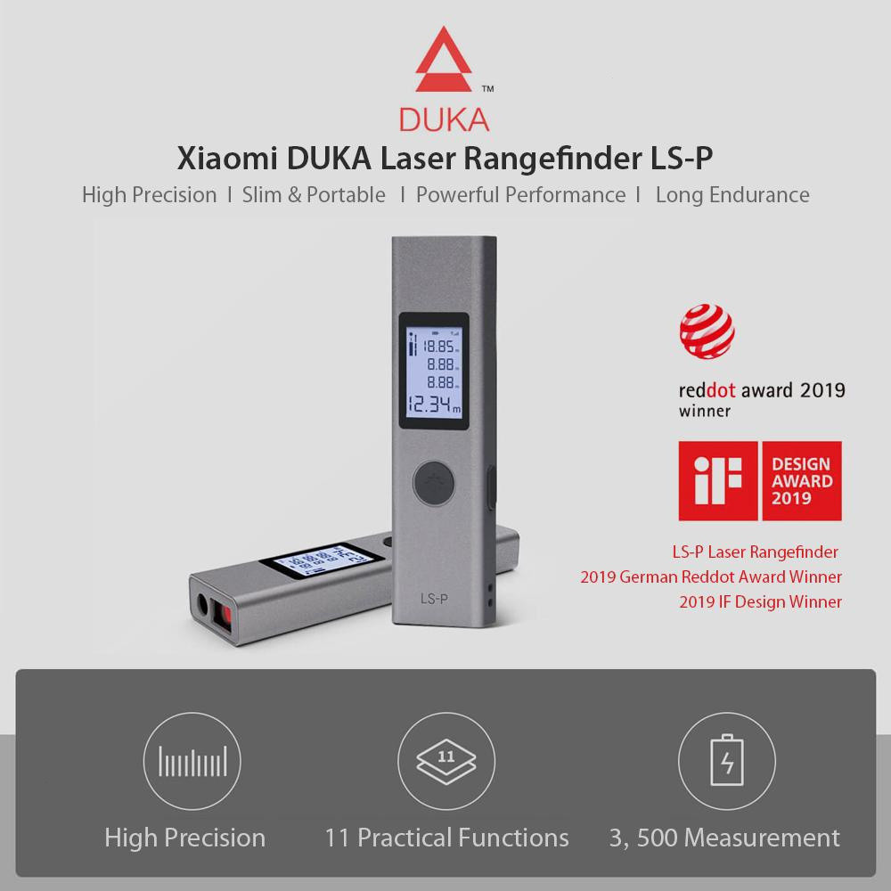 Telêmetro Xiaomi Laser Trena LS-P 40m de alta precisão Y4N H51L