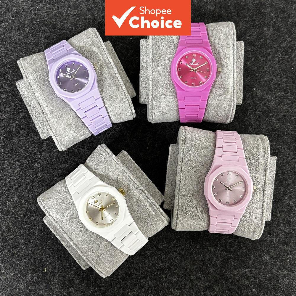Relógio De Quartzo Feminino Elegante , Pulseira De Elo De Corrente Fina , Luxo Leve , Design Minimalista