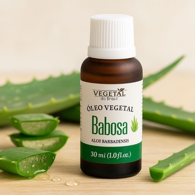 Óleo Vegetal de BABOSA 30ml – Vegetal do Brasil Nutrição Capilar e Hidratante Natural