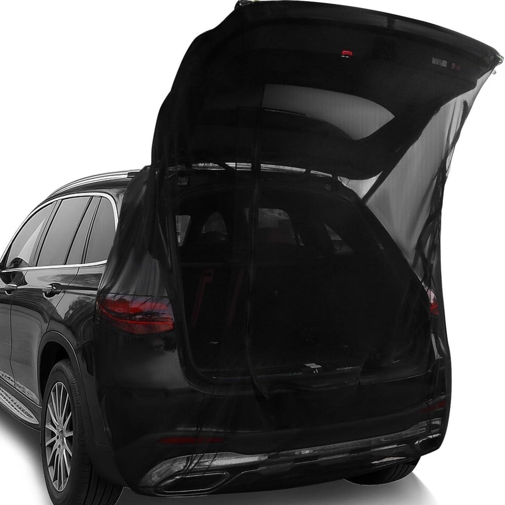 Nova janela da tela da porta traseira do carro auto-condução viagem anti-Mosquito anti-insetos Net bolso acampamento ao 