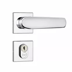 Fechadura Externa Roseta Quadrada Inox [ 803/21 Rqi ] - Stam
