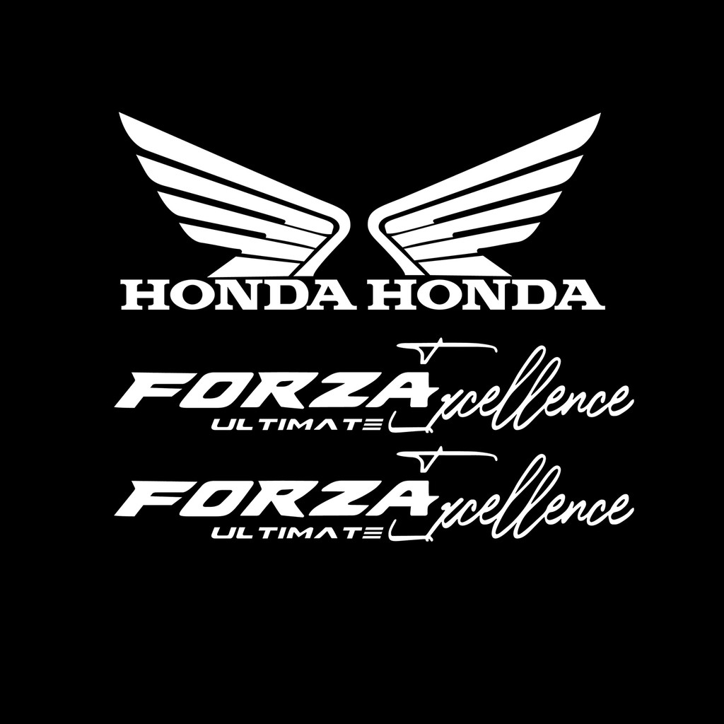 Para Honda Força Asa Logotipo Adesivo Decalque Reflexivo À Prova Dwaterproof Água NSS350 NSS300 NSS750 Motocicleta Corpo