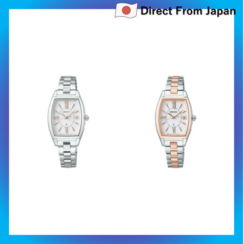 [Relógio Seiko] Relógio feminino LUKIA SSVW229, Série Grow, Fabricado no Japão, Energia Solar, Radiocontrolado, Calendár