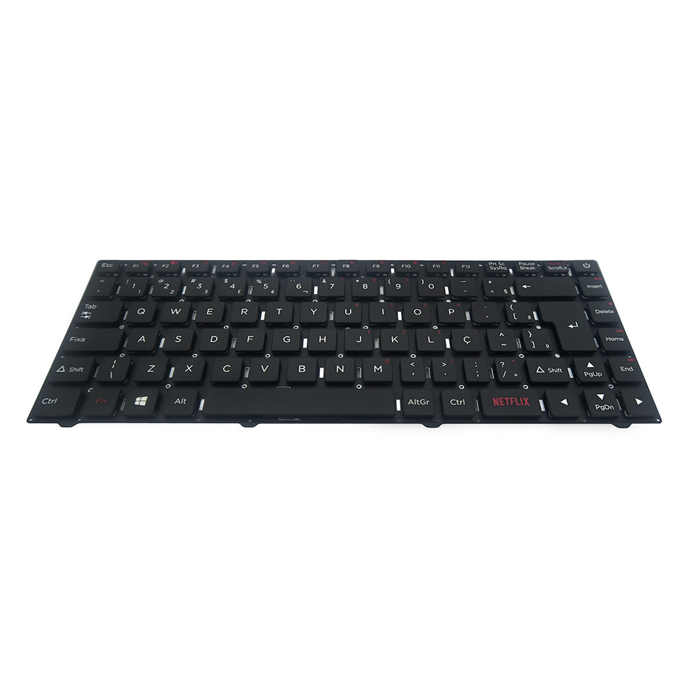 Teclado para Notebook Positivo Part Number MP-11J78PA-H77