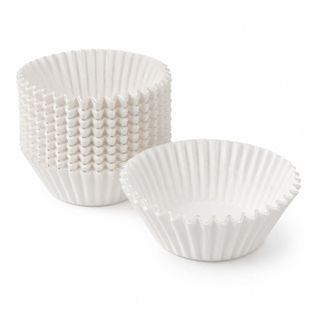 Forma de Papel Festas Cupcake n°0B Branca - (100 Unidades)