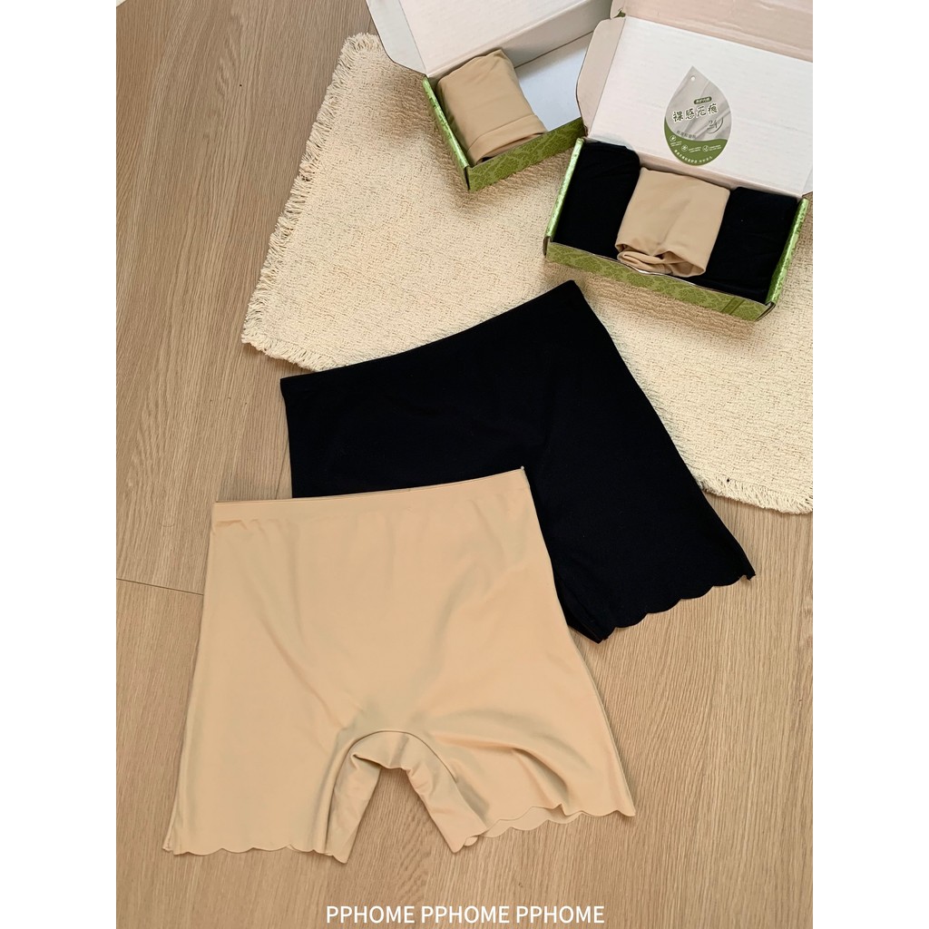 PPHOME Caseiro ~ Base Líquida Calças de Segurança Invisíveis Mulheres Calcinhas Sem Costura Mulheres Base de Verão Cueca