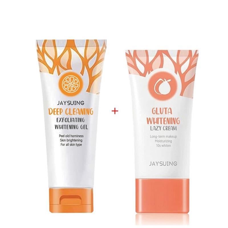30g Creme Clareador Facial E 50g Peeling Gel Hidratante Br