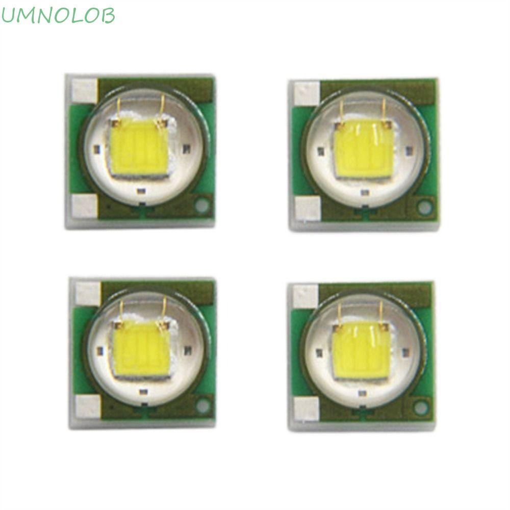 UMNOLOB 10pcs LED Chip Beads Branco Vermelho 1W 3W Luz De Carro Para DIY Biycle Light Lanterna Lamp Bead