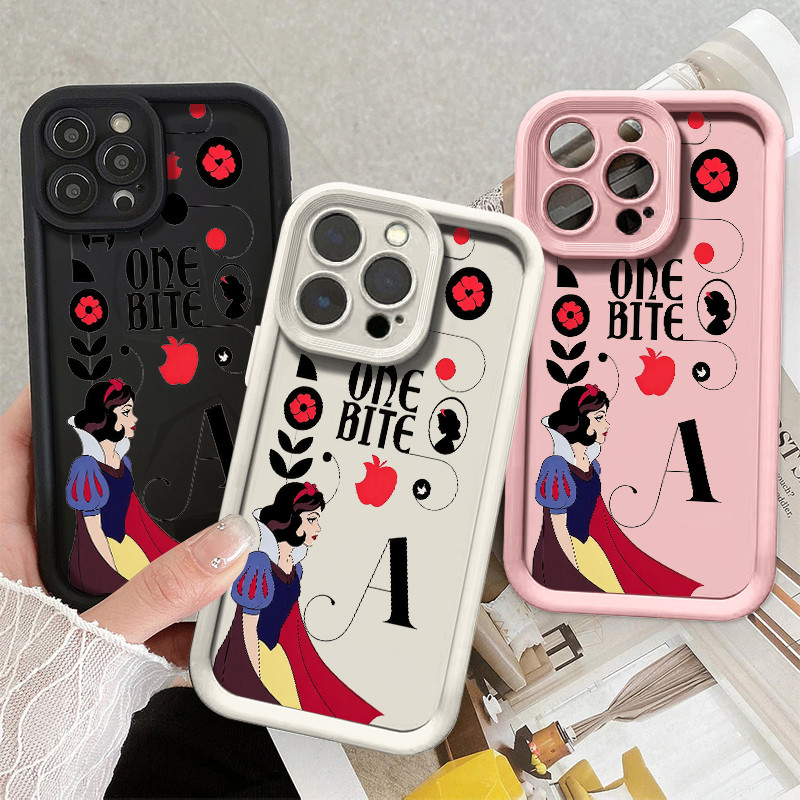 Capinha de celular Branca de Neve da Disney para IPhone XR 11 12 13 14 15 16 17 PRO MAX 14 15 16 PLUS 16 E 17 Air Capa
