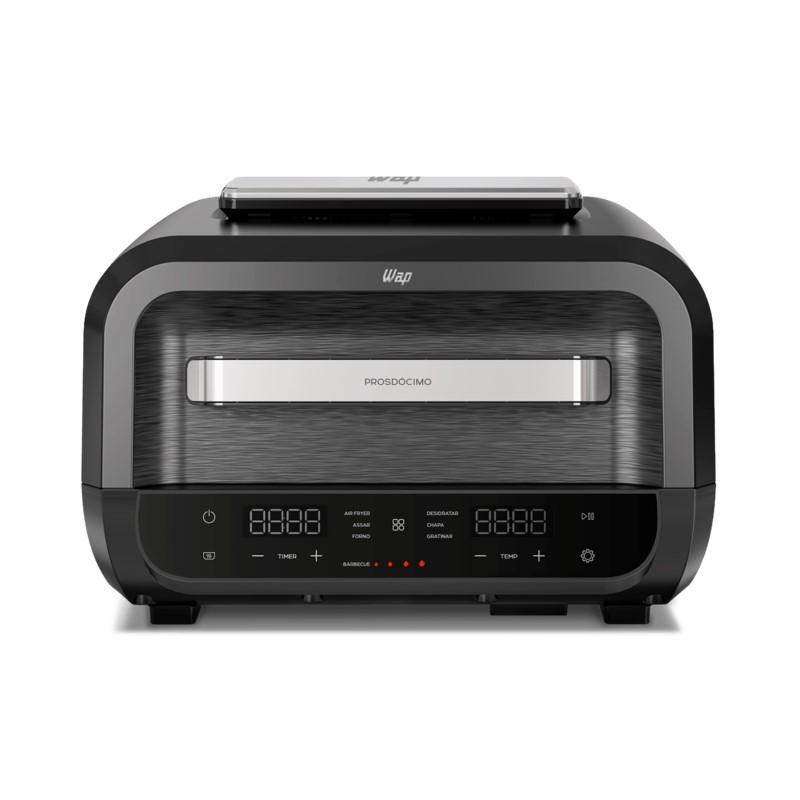 Fritadeira Elétrica WAP 10L Air Fryer Barbecue Flame Digital 1700W WC AB1050 127V