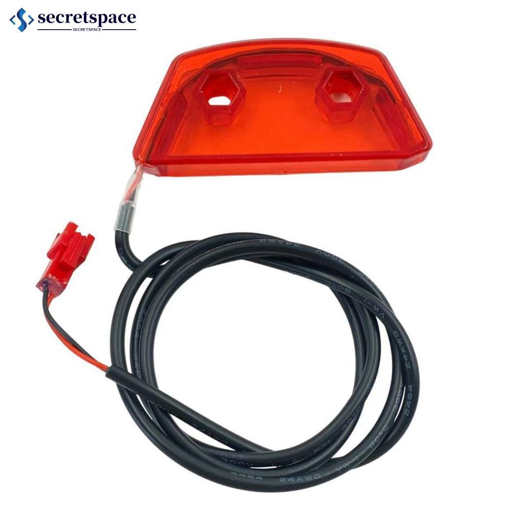 SECRETSPACE Scooter Elétrico Lanterna Traseira Lâmpada Luz De Freio Advertência Peça De Reposição Plug & Play Para Kugoo
