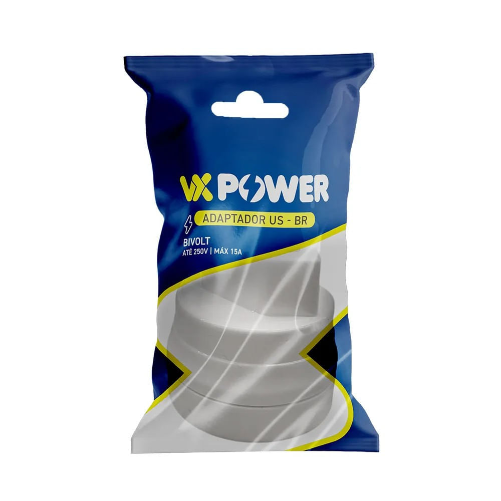 Adaptador de Tomada Vivensis US-BR VXPower VO502