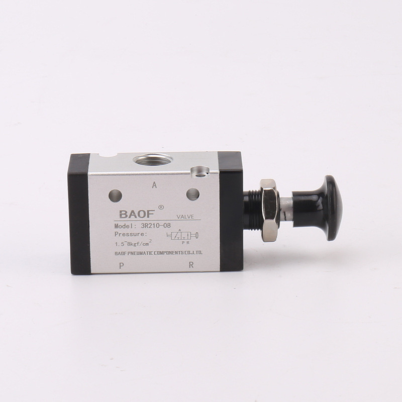 3R210-08 válvula de tração Manual válvula pneumática interruptor de controle do cilindro válvula reversa válvula mecânic