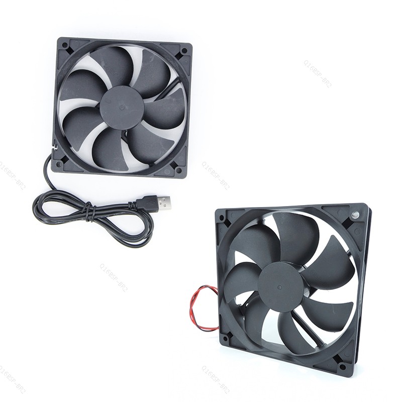 USB/2PIN 120mm 12cm 12025 Ventilador DC 5V Caso De Refrigeração Refrigerador Adequado Para PC Computador Chassi Inversor