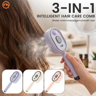 Pente Elétrico Com Almofada De Ar Em Spray 300mAh Recarregável Escova Desembaraçadora A Seco E Úmido SHOPSKC9979