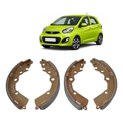 Sapata Lona De Freio Traseiro Picanto 1.0 12v 2012 A 2017