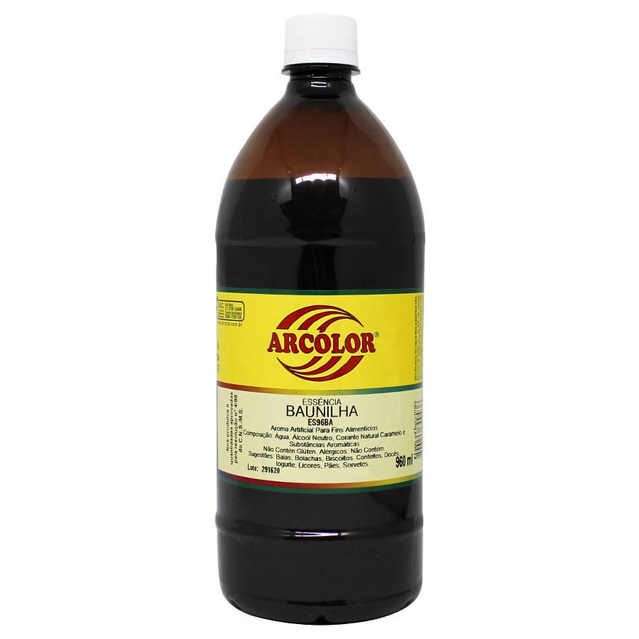 Essência de Baunilha 960ml Arcolor